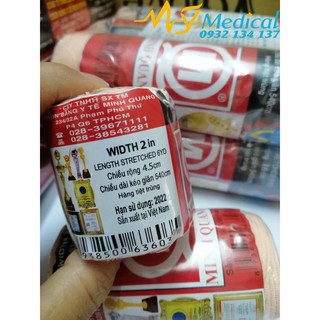 Băng thun y tế Minh Quang các cỡ (1 móc, 2 móc, 3 móc, 4 móc)