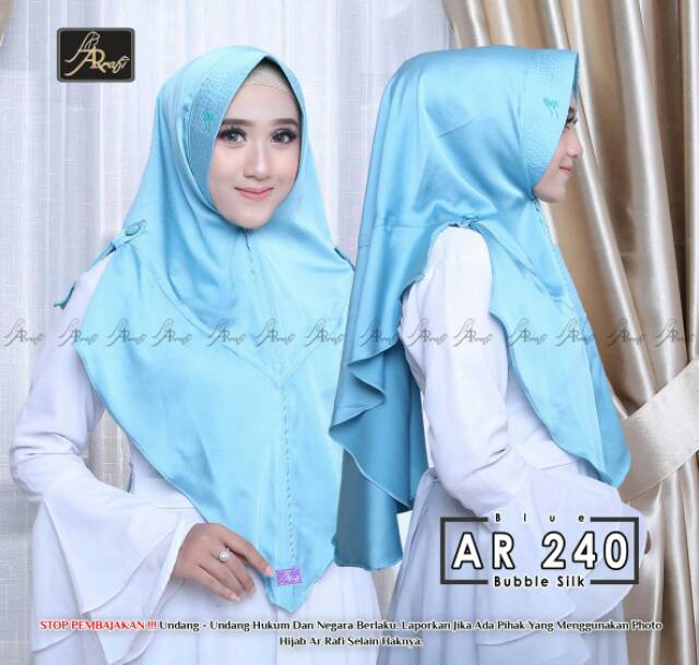 Ar Rafi Store Rafi Store Ar 240 Khimar Kancing Ar Rafi Store