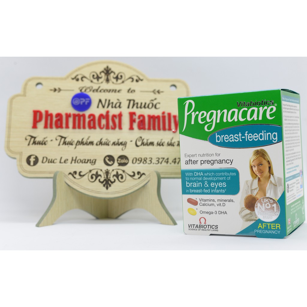 Vitabiotics Pregnacare Breastfeeding [UK] Bổ Sung Dưỡng Chất Cho Sữa Mẹ - bổ sung vitamin và lợi sữa