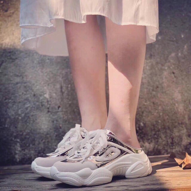 (SỈ HN) Giày sục thể thao đế bự ulzzang kiểu dáng Hàn quốc form chuẩn siêu đẹp