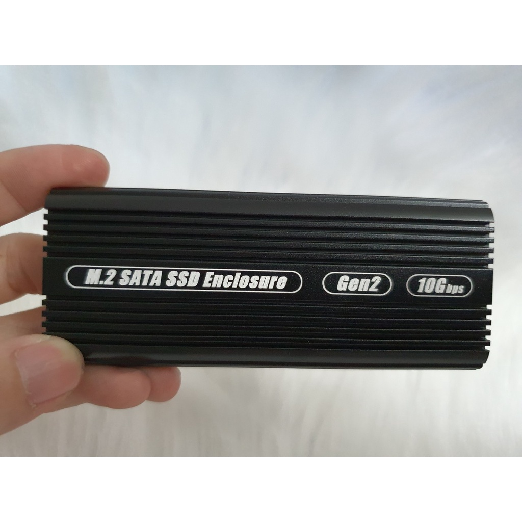 Box chuyển ổ cứng laptop M2 ra ổ cứng di động, giao tiếp ra USB 3.0 - biến ssd thành ổ cứng di động {Ko hỗ trợ M2 NVME)