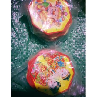 [VPP] 100 Tem lục giác - tem dán chúc mừng năm mới - tem dán happy new year