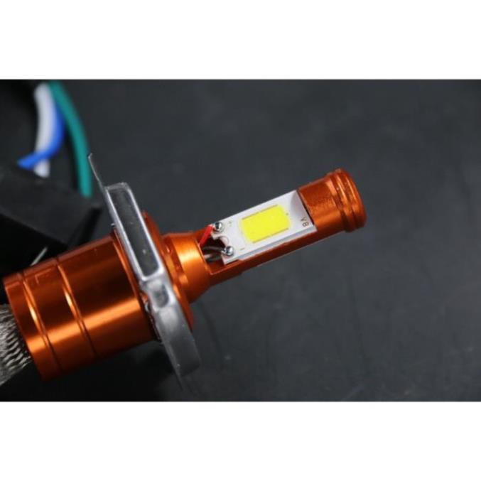ĐÈN PHA LED CYT 2 TIM LED chân H4, M5