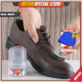 [Kèm Quà Tặng] Xi Đánh Bóng Giày Da, Ghế Sofa, Áo Khoác Da, Túi Xách Và Các Loại Đồ Da Cao Cấp Manco 40g BEESIR