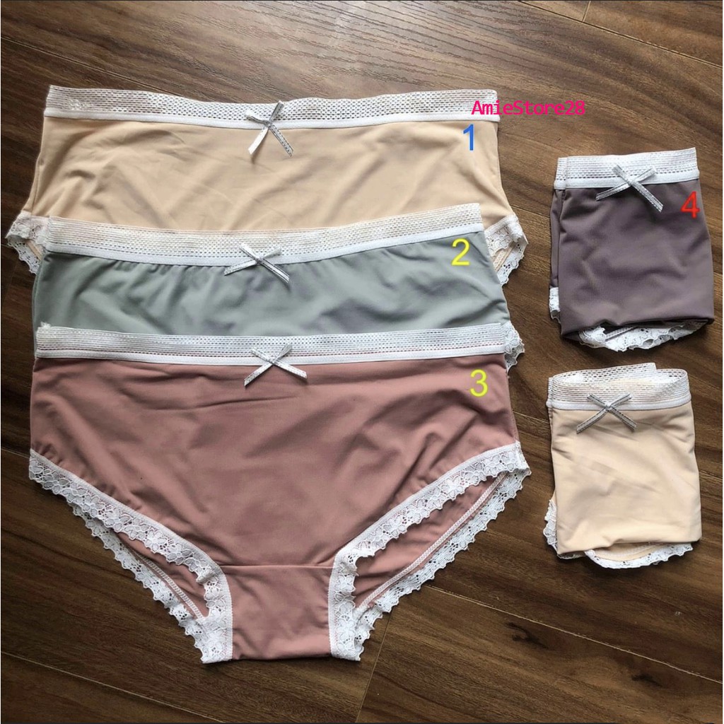 [CÓ VIDEO] Quần lót nữ [HÀNG ĐẸP], quần lót su lụa kháng khuẩn viền ren gợi cảm QL22 | BigBuy360 - bigbuy360.vn