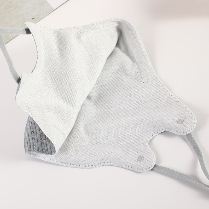 Ultra-Thin Ice Silk breathable Barbie striped adult women's cloth mask sun-proof dust-proof anti-haze ultraviolet disposable washable adjustable cotton mask