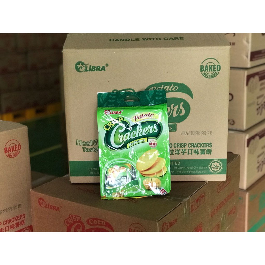 300gr Bánh Khoai Tây Giòn Potato Cracker Libra Việt Nam | BigBuy360 - bigbuy360.vn