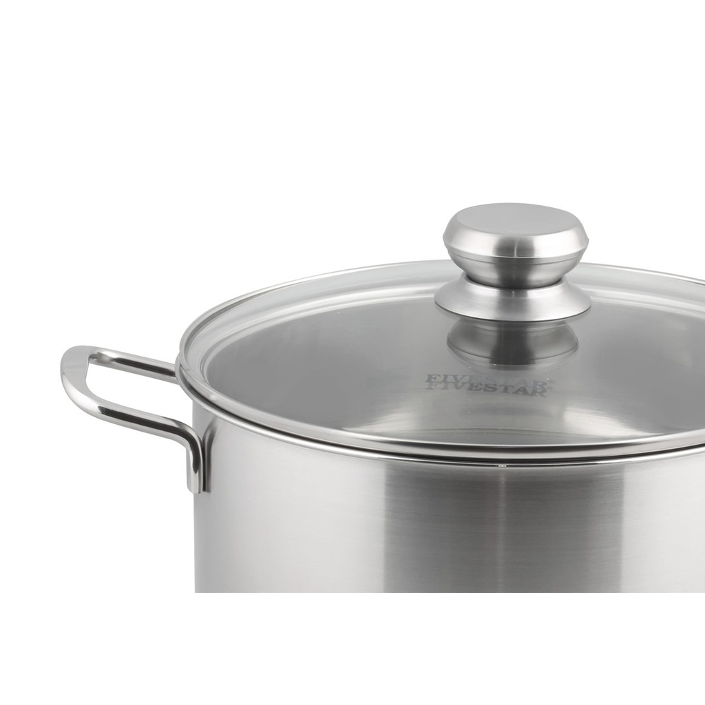 Nồi inox Fivestar 20cm vung kinh-inox430