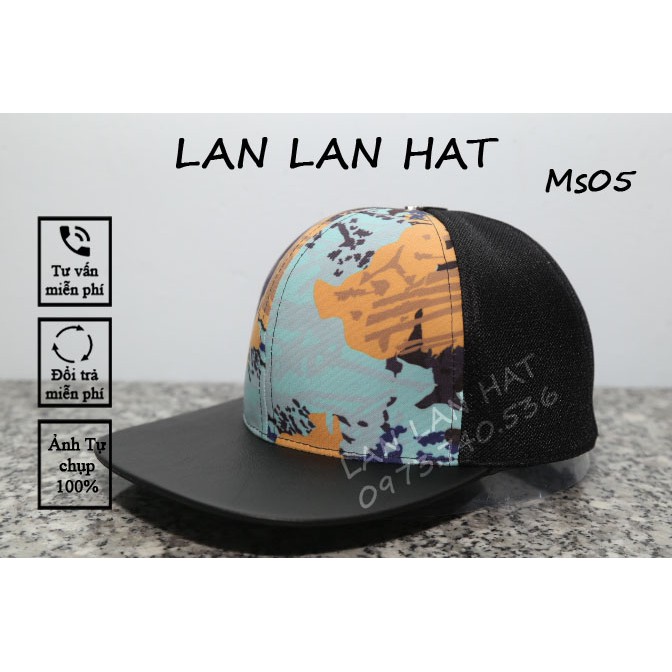 Mũ Sơn Snapback Cao Cấp - Mũ Snapback Nam - Nón Snap mới nhất 2021