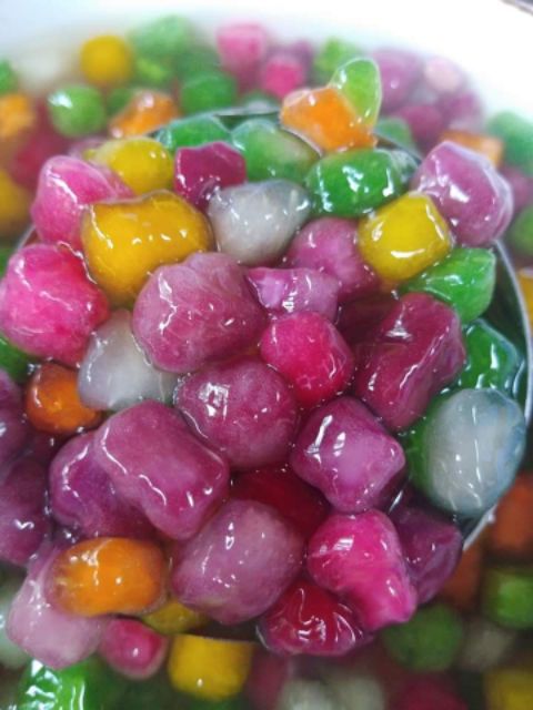 Cùi bưởi làm sẵn nấu chè bưởi dạng viên, làm trà sữa 500g