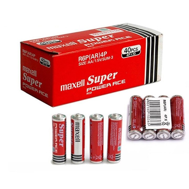 Pin tiểu AA Maxell Super ACE R6P