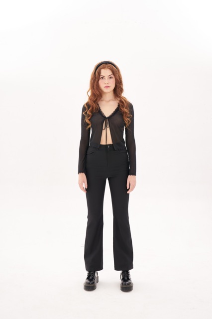Black flared pants - Quần ống loe dài | BigBuy360 - bigbuy360.vn