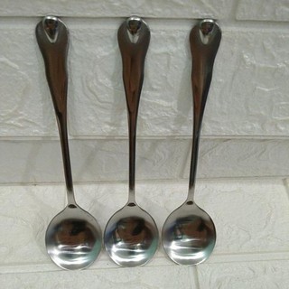 Sét 5 chiếc Thìa và rĩa giọt nước Inox hàng đẹp dày dặn, các cỡ