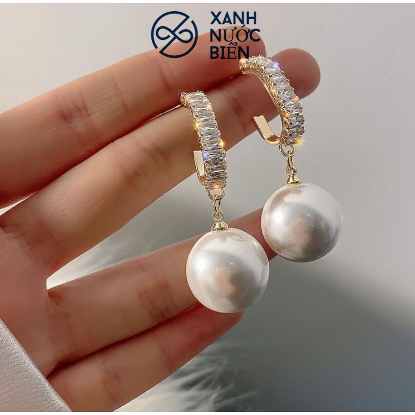 Khuyên tai / Bông tai đính đá đi tiệc MK