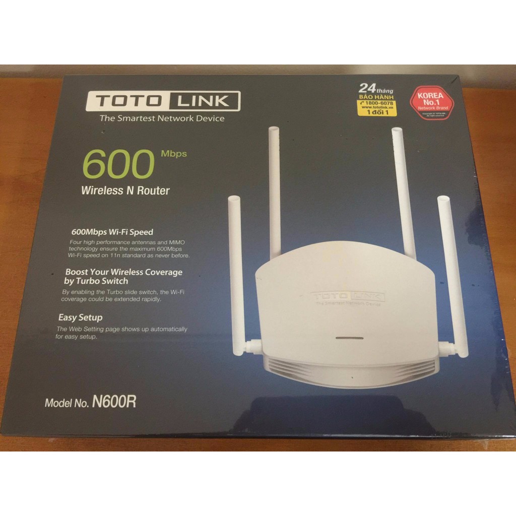 Bộ phát Wifi Totolink N600R 600Mbps (Trắng) Chính Hãng - Bảo hành 24 tháng | WebRaoVat - webraovat.net.vn