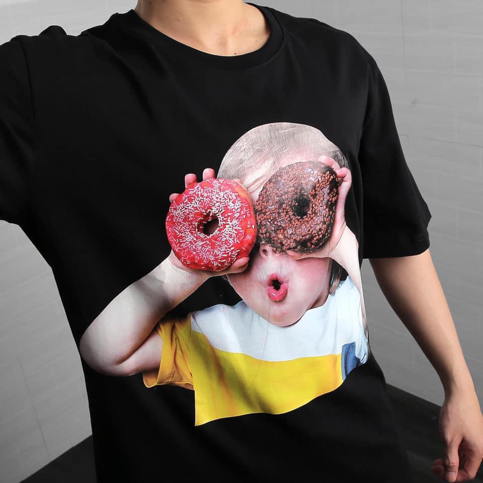 [Hot 2021] Áo Thun Unisex ADLV, Áo thun ADLV Donut BIG SIZE