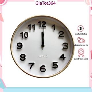 Đồng hồ treo tường cao cấp mini Silver