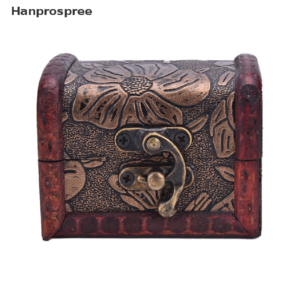 Hanprospree &gt; Hộp Đựng Trang Sức Bằng Gỗ Phong Cách Vintage