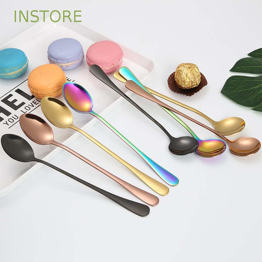 Instore Coffee Tea Flatware Kitchen Long Handle Spoons