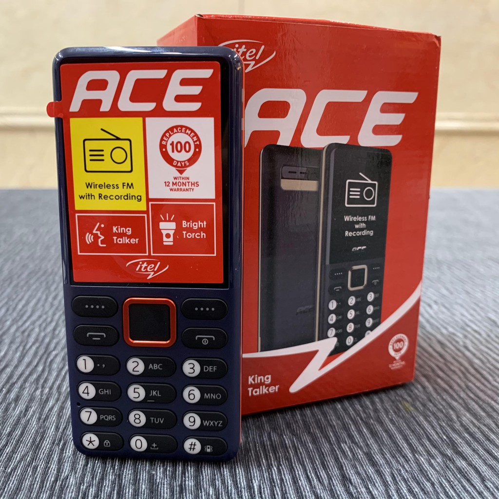 Điện Thoại itel it2161 ( ACE ) 2 sim Bảo hành 12 tháng