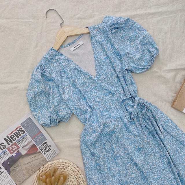 Đầm maxi xanh đuôi cá// | BigBuy360 - bigbuy360.vn