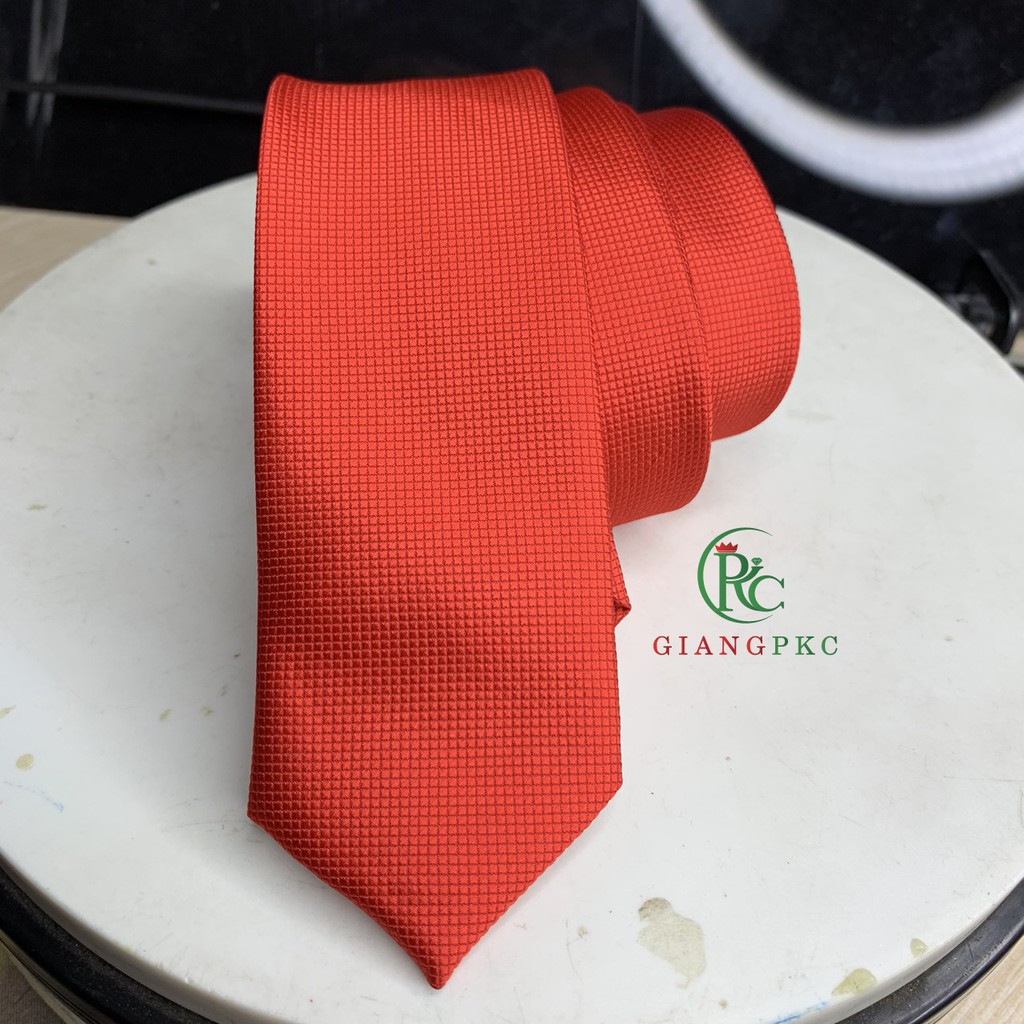 Cà vạt nam 5cm vải gân kiều dáng hàn quốc Giangpkc36