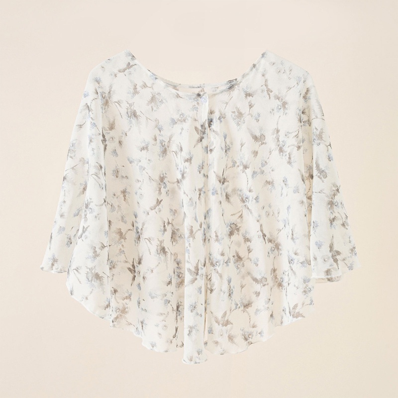 Khăn Choàng Và Mũ Chiffon Mềm Mại Thời Trang Mùa Hè