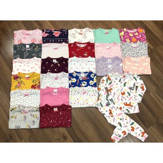 Bộ cotton bozip bé trai, bé gái xuất dư gymboree