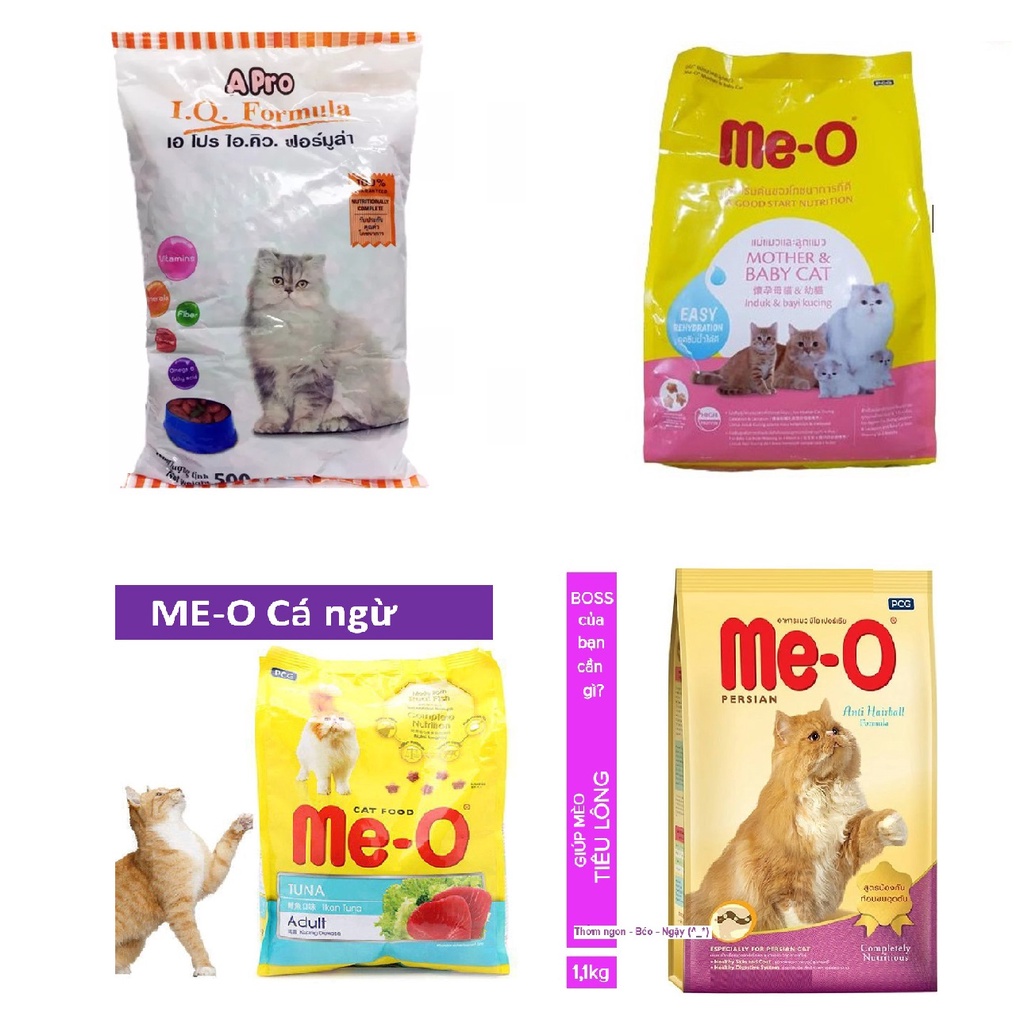 Minino Yum 350gr (2 vị) Thức ăn Cho Mèo Của Pháp dạng hạt khô