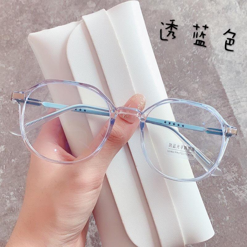 PVN33728 Mắt kính trong suốt gọng nhựa cao cấp phong cách Hàn Quốc siêu hot trend 2021 T2