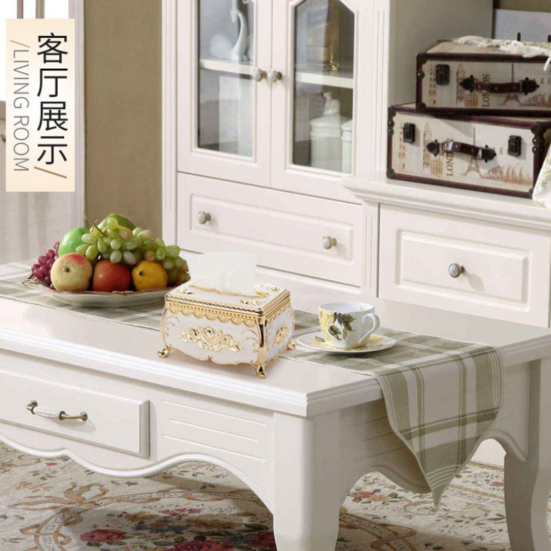 Hộp Đựng Khăn Giấy Phong Cách Châu Âu Sang Trọng