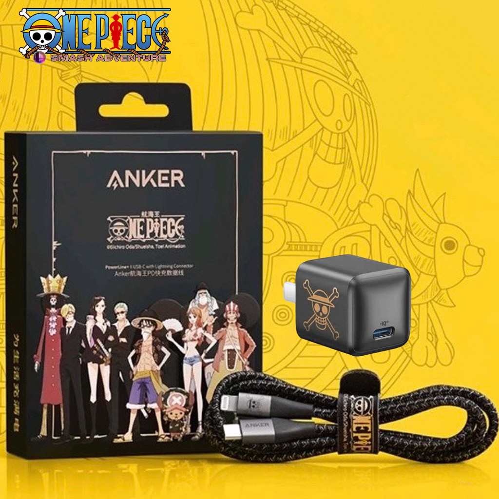 Sạc nhanh Anker PowerPort III Nano 20W  A2633 One Piece Luffy Chopper sạc nhanh 20W Iphone 11 12 13 Pro Max Chính hãng