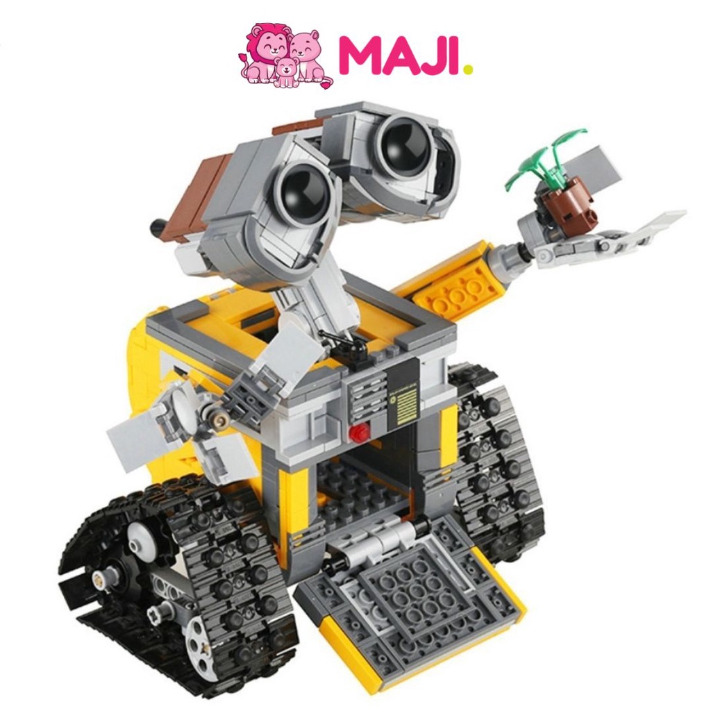 Wall E, Bộ đồ chơi xếp hình Robot, người máy Wall E