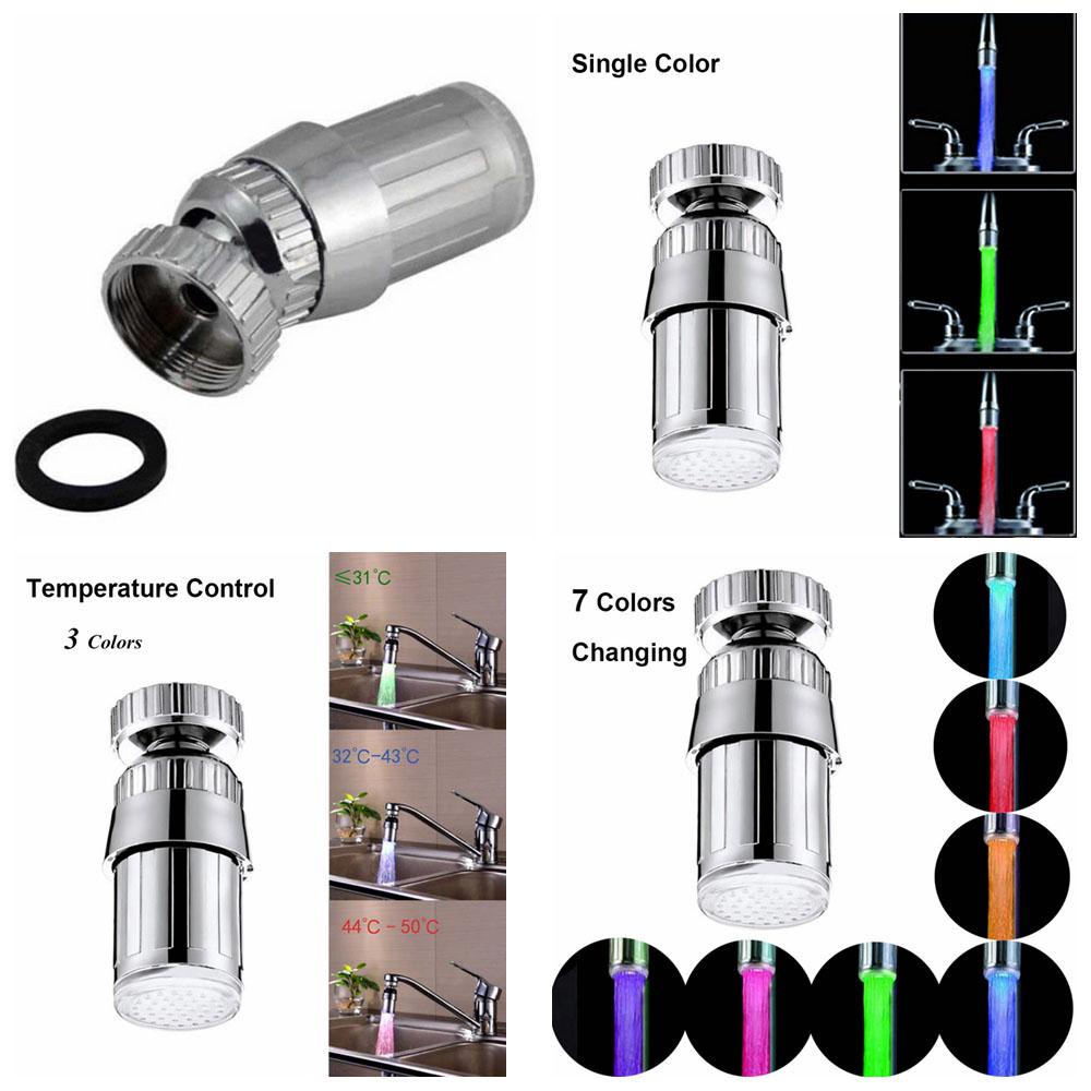 Gia Súc Gia Súc 360 Độ° Vòi Nước Có Đèn LED Chất Lượng Cao