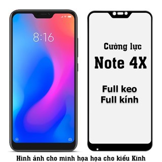 [ GIÁ SỈ ] Kính Cường Lực MI NOTE 4X Full Màn Hình