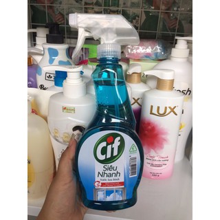 Nước lau kính,lau đa năng Cif