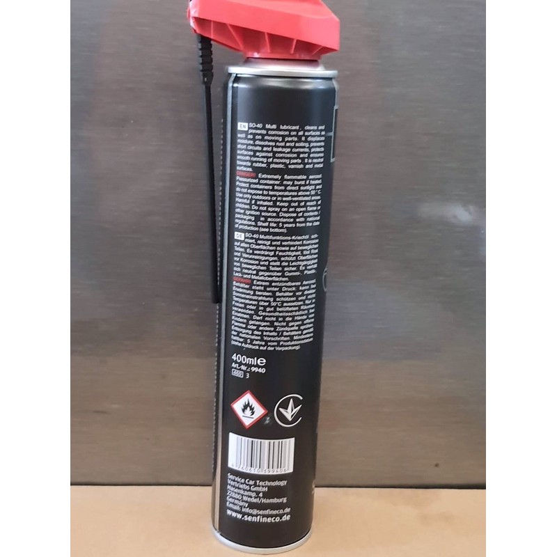 Xịt Bôi Trơn, Làm Sạch và Bảo Vệ Bề Mặt Chi Tiết -  Senfineco SO40 9940 MultiLubricant Smart
