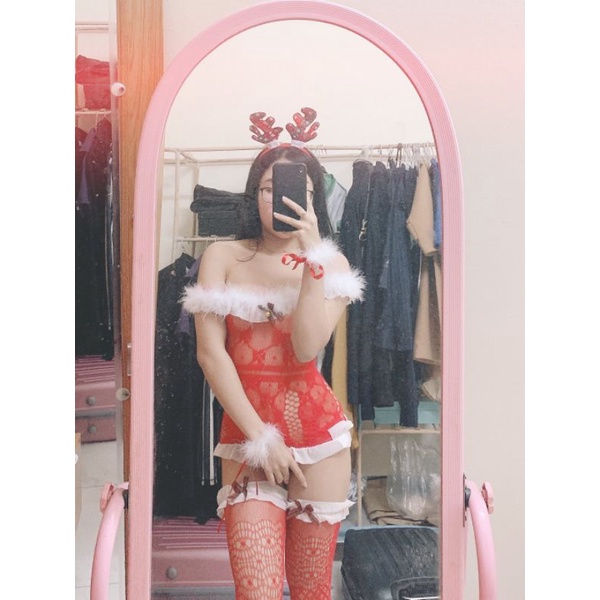 váy ngủ đầm giáng sinh cosplay noel | BigBuy360 - bigbuy360.vn