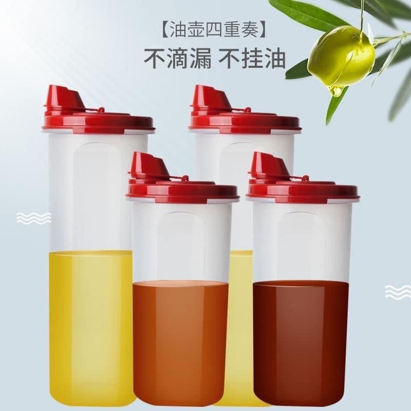 Bộ hộp tupperware đựng dầu ăn nước mắm nước tương....