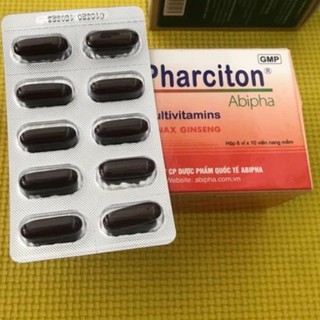 Pharciton -Bổ sung Vitamin và khoáng Chất ,giúp ăn ngon miệng (hộp 60 viên )