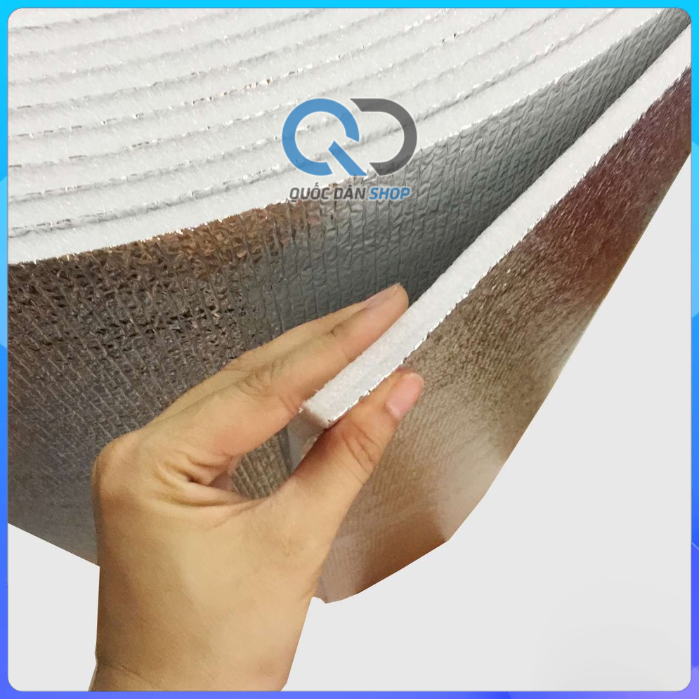 Tấm xốp bạc cách nhiệt chống nóng - mút xốp PE tráng bạc