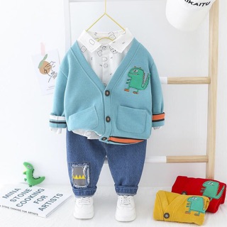Com bo áo 3 chi tiết