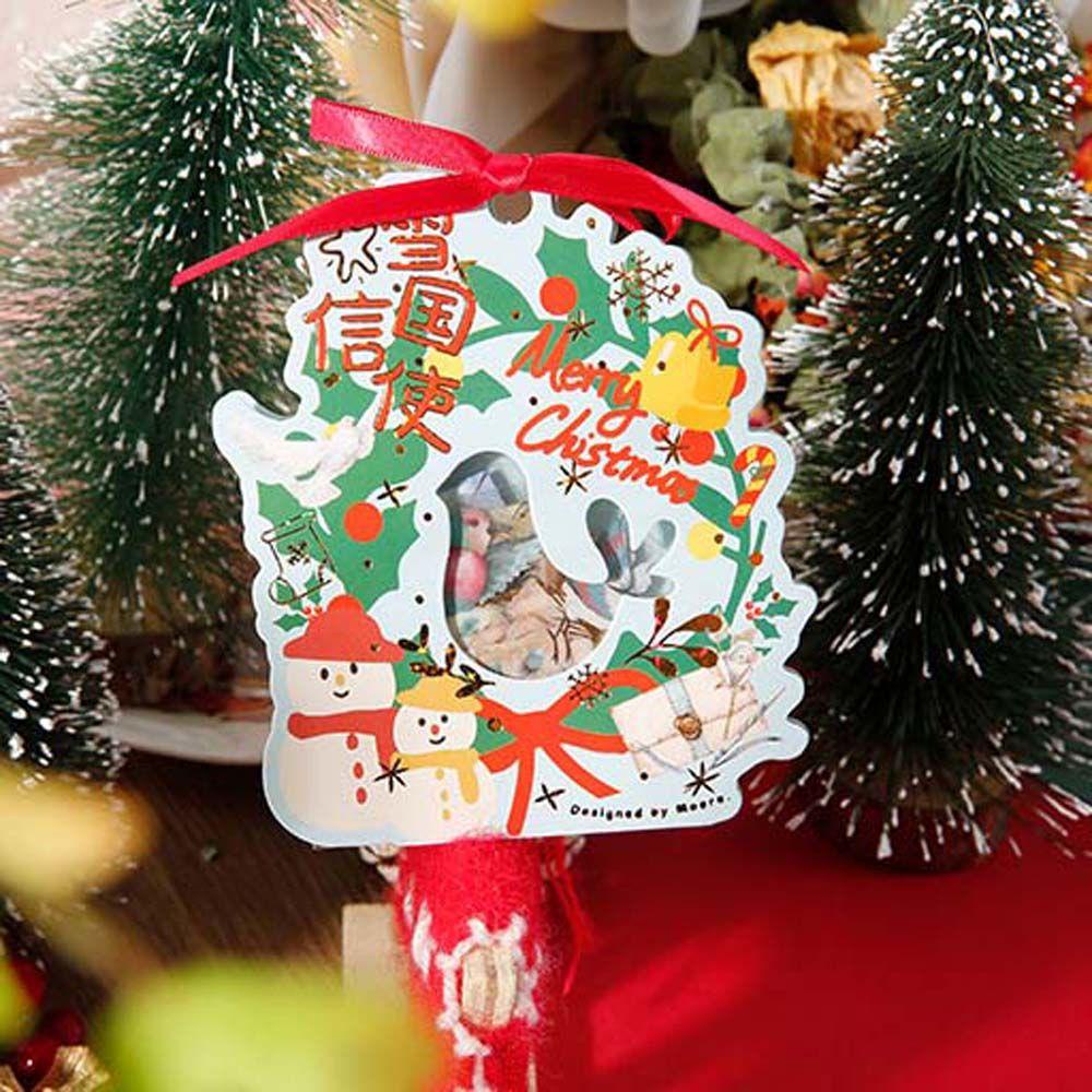 PEWANY Sticker Dán Trang Trí Sổ Tay Chủ Đề Giáng Sinh