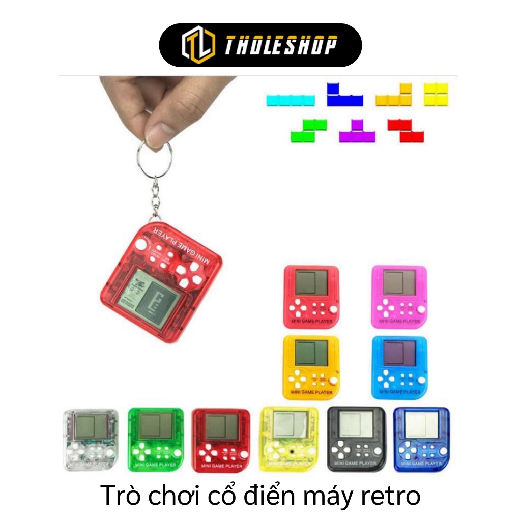 [SGD] Máy Chơi Game Mini - Móc Khóa Kiêm Máy Chơi Gam Tích Hợp 26 Trò Chơi Cổ Điển 7611