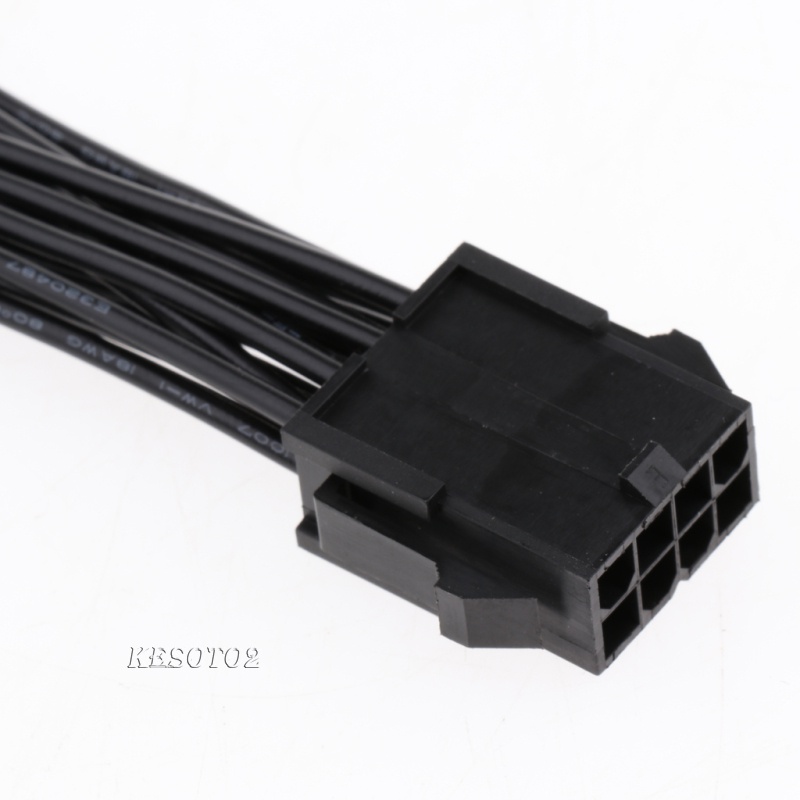 Dây Cáp Nối Dài Nguồn Bo Mạch Chủ CPU 8 Pin Sang 8 (4 + 4) 20cm