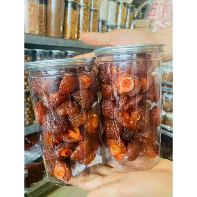 Đào Nâu Bổ Đôi Loại 1Lon 500gr ,  Hàng ngon nhà làm