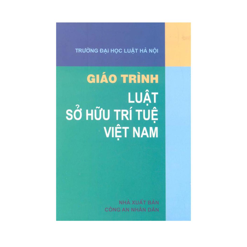 Sách - Giáo trình luật sở hữu trí tuệ Việt Nam