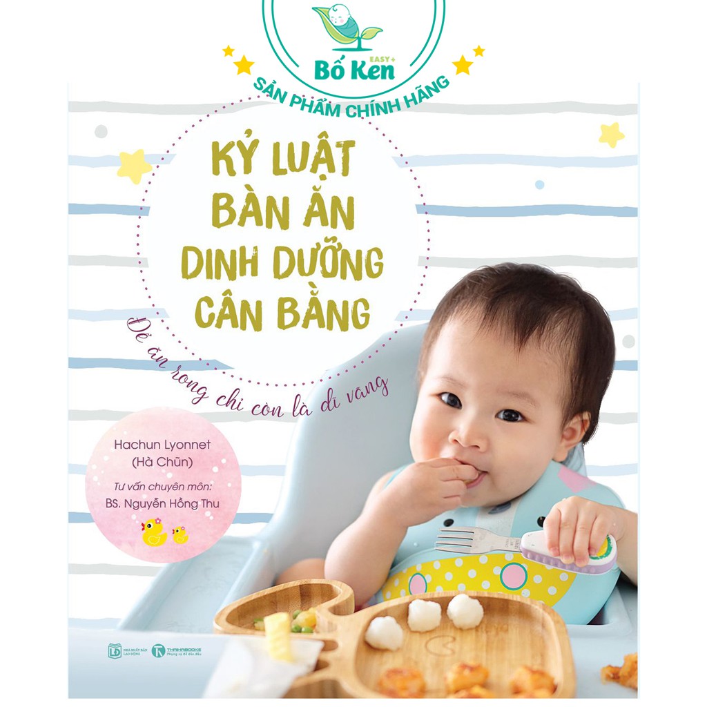 Sách - Kỷ Luật Bàn Ăn - Dinh Dưỡng Cân Bằng - Tủ Sách Shop Bố Ken