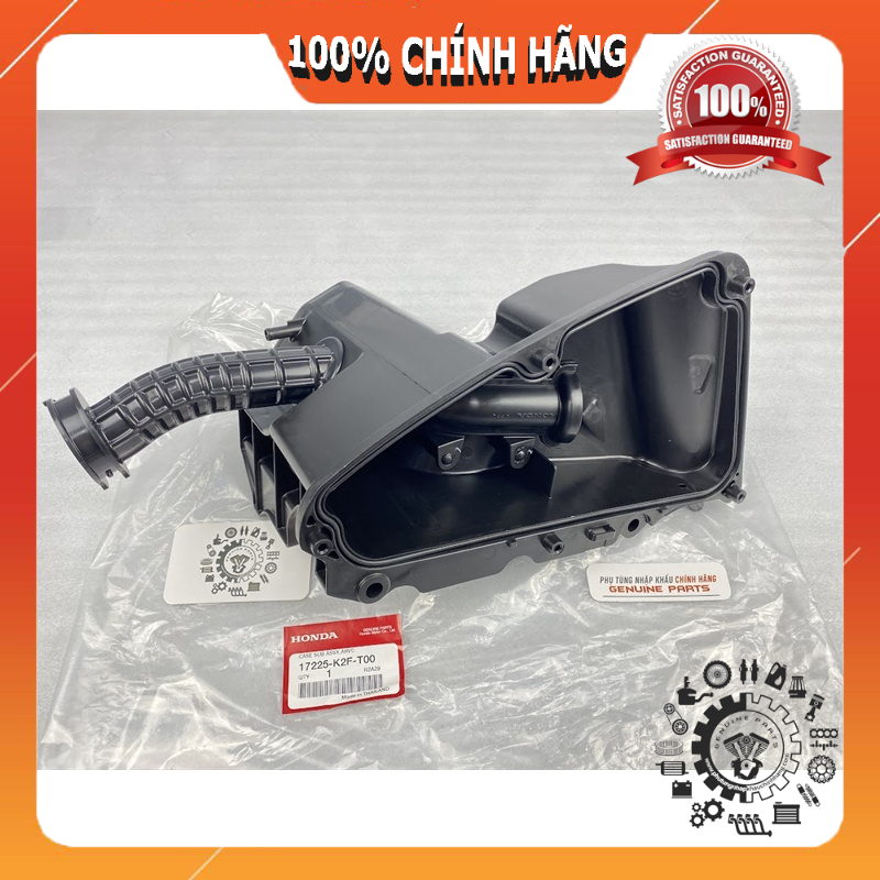 Hộp lọc gió Scoopy 110 2021 Thailand, Beat 110 led 2020 chính hãng Honda, Hộp pô e 17225-K2F-T00 / 17225K1AN00
