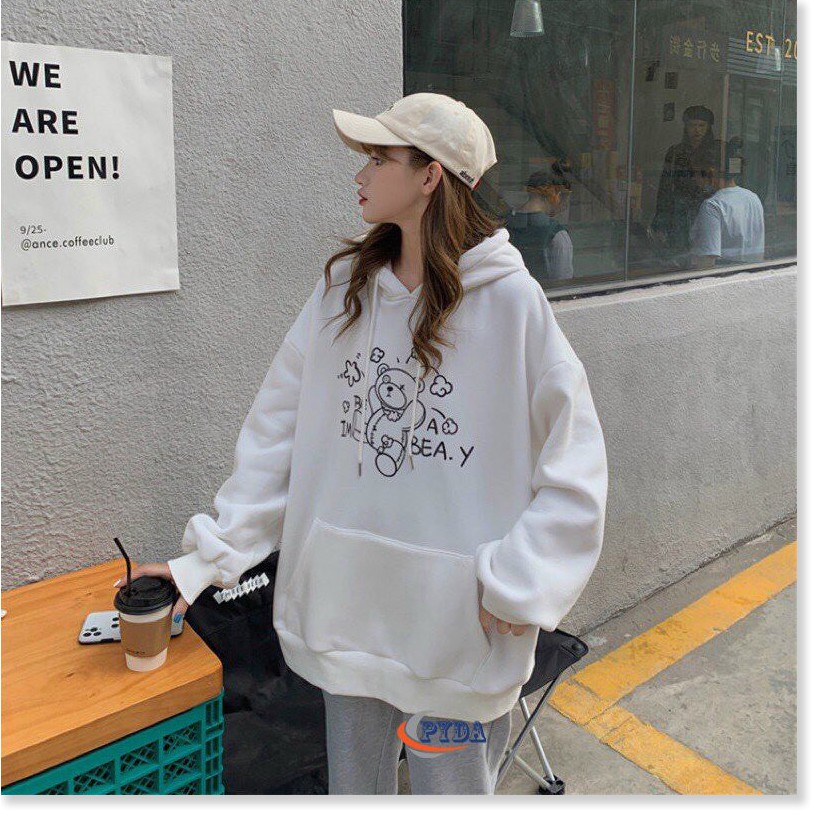ÁO KHOÁC HOODIES NỮ FROM RỘNG,NHIỀU MÀU SẮC XINH XẮN THỜI TRANG MỚI KME